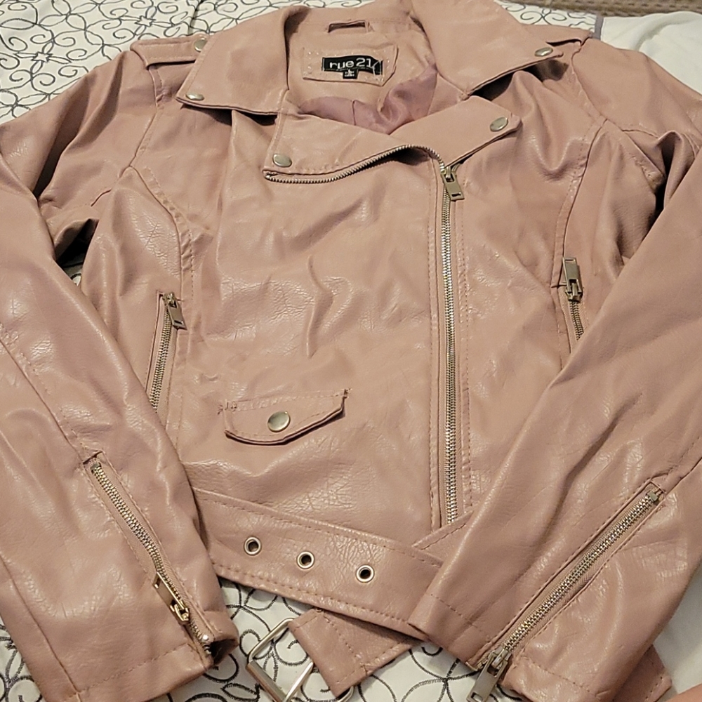 A biker jacket